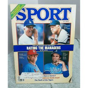 Sport Magazine July 1984 Rating The Baseball Managers Tommy Lasorda Joe Torre
